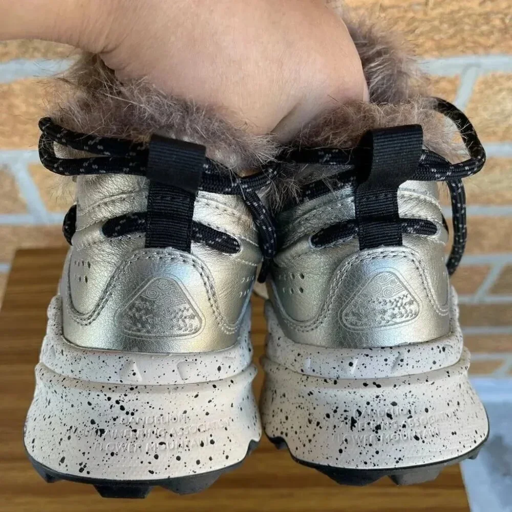 Flower Mountain SILVER MOHICAN SNEAKERS 7.5